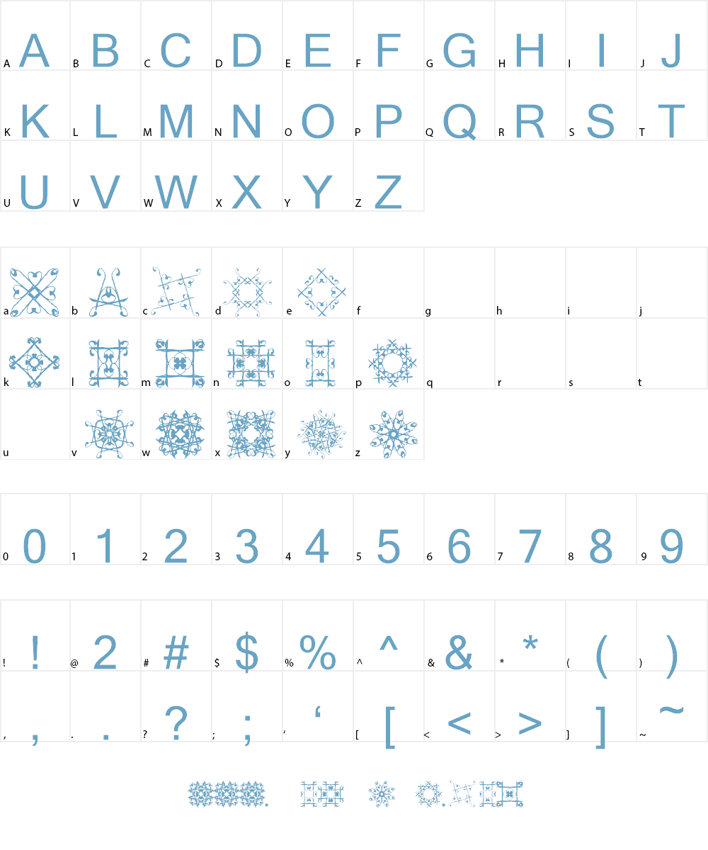 SVGFont 1 Font Character